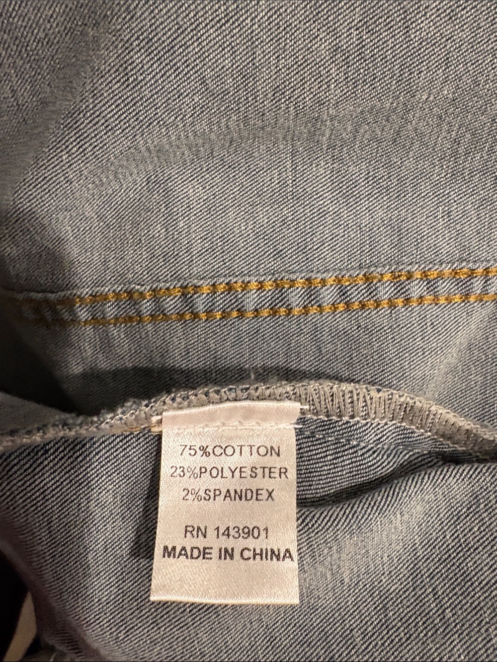 C&C  Distressed Jean Jacket - Picture 7 of 7